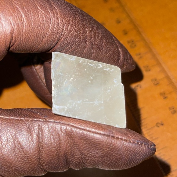 Optical Calcite raw piece B. - Picture 5 of 13